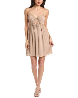 Reiss Estella Babydoll Silk Dress