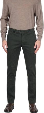 Mason's New York Chino - Heren - Chinos - Groen - S - Katoen - Broeken