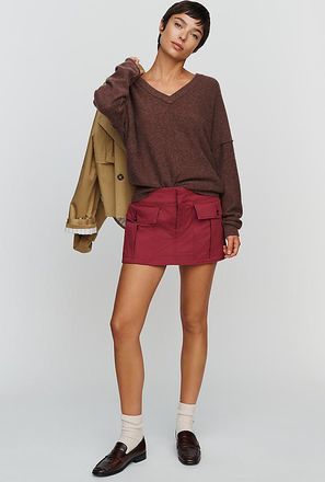 Maeve Cargo Pocket Skort