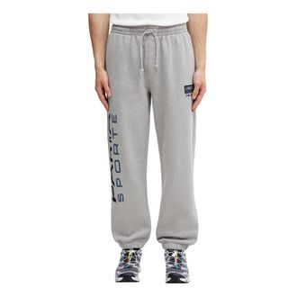 by Parra Sporte Sweatpant - Heren - Broeken - Grijs - Maat: S Katoen
