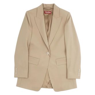 Max Mara Blazers, female, Beige, Size: XS Blazers