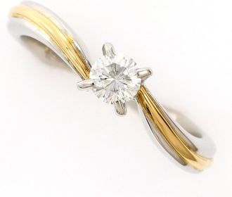 C&A Unbranded Platinum yellow gold yellow gold (18K) Platinum 900 Band Ring (Pre-Owned)