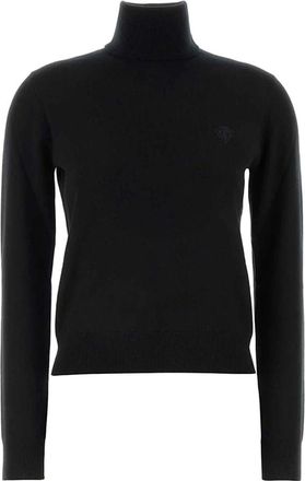 Gucci L/S High/Kn TOP - Dames - Truien - Zwart - Maat: M