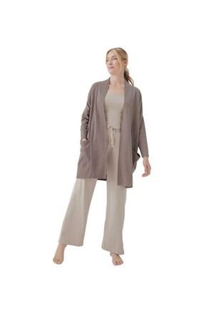 Pact Organic Cotton Cool Stretch Fitted Lounge Tank in Oat Heather at Nordstrom, Size Xx-Large