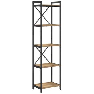 vidaXL Estantería Roble artisan 40 x 30 x 153 cm Madera contrachapada Vidaxl