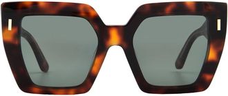 Calvin Klein Grey Square Ladies Sunglasses CK23502S 220 52