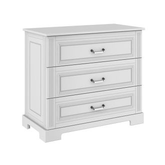 OEM Commode 3 Tiroirs Bellamy Ines Blanc