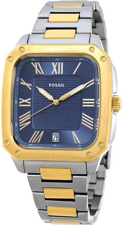 Fossil Crosby Quartz Mens Crosby Three-Hand Watch FS6161