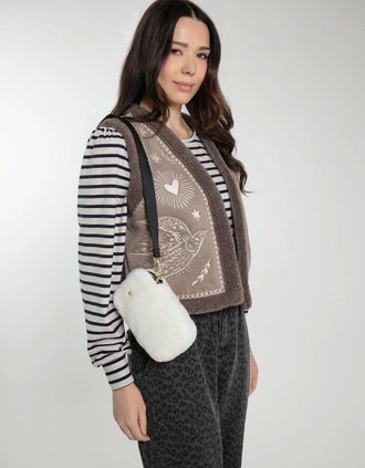 Nooki Design Womens TAYLOR PHONE BAG IN CREAM - Size: ONE