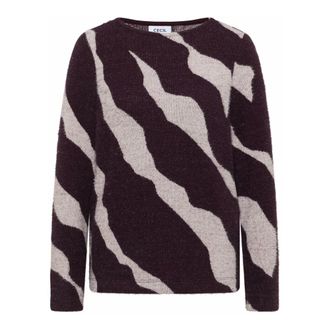 Cecil Trui met ronde hals - Dames - Truien - Veelkleurig - Maat: XL