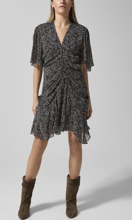 Isabel Marant Womens Vivienne ruched dress