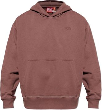 Diesel Sweatshirts & Hoodies - Heren - Hoodies - Bruin - 2XL - Hoodies & sweatvesten