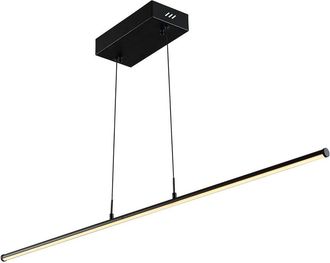 Jonathan Y Designs Jonathan Y Conley 39.5In Dimmable Adjustable Integrated Led Metal Linear Pendant