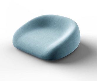 OEM Coj&iacute;n Elevador Para Trona, Funda Extra&iacute;ble Y Antideslizante, Con Cintur&oacute;n De Seguridad Ajustable, Azul Dream