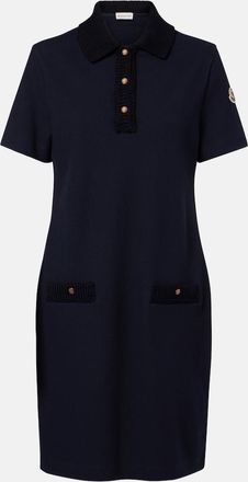Moncler Cotton piqu&eacute; polo dress