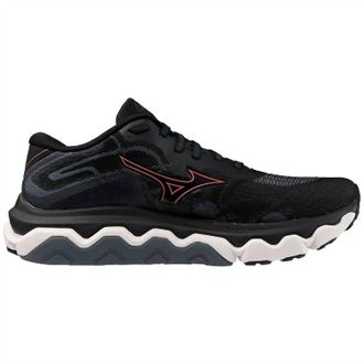 Mizuno Womens Wave Horizon 7 Running Shoes In Black Dubarry
