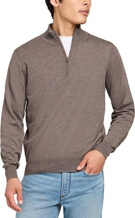 Faherty Movement Quarter Zip Sweater