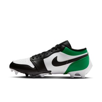 Nike Jordan Mens Jordan 1 Low TD Football Cleat in Black | FJ6245-003