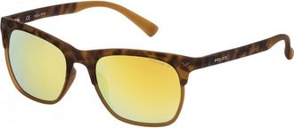 Police Mens SK0445149EG 51 Sunglasses - Brown - One Size