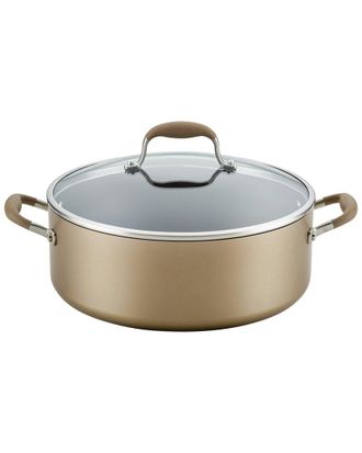 Anolon Advanced Home 7.5Qt Hard-Anodized Nonstick Wide Stockpot With Lid