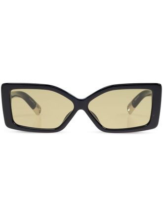 Jacquemus Occhiali da sole Les Lunettes Spiaggia x Linda Farrow - Nero