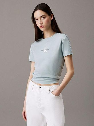 Calvin Klein Cropped Monogram T-shirt