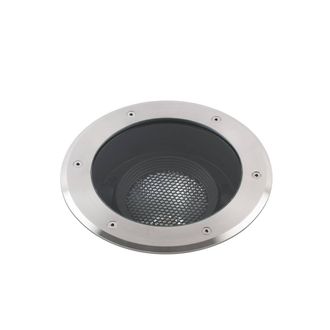 Netlighting Geiser Outdoor LED Recessed Ground Light Tiltable 32W 3000K 10deg. IP67 in Grey