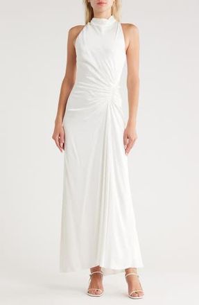 A.L.C. Inez Funnel Neck Gown in Pearl at Nordstrom Rack, Size 2