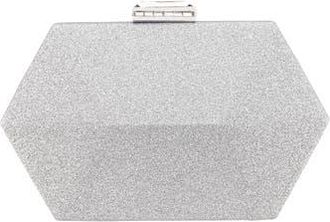 Nina Geometric Minaudiere in Silver at Nordstrom Rack