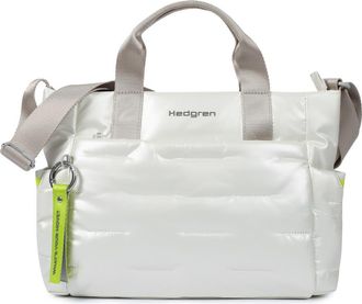 Hedgren Softy Water Repellent Satchel in Vaporous Grey at Nordstrom