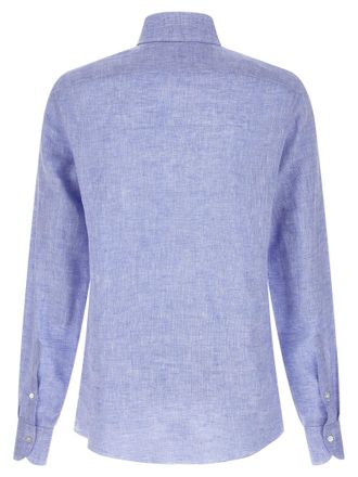 Borriello Linen Blouse - Blue