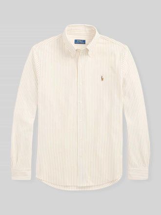 Polo Ralph Lauren Regular Fit Freizeithemd aus reiner Baumwolle in Beige, Gr&ouml;&szlig;e XXL