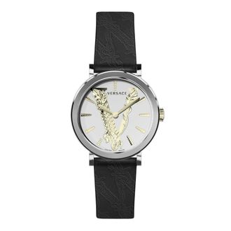 Versace Dames, Accessoires, Zwart, Maat: ONE Size Leer