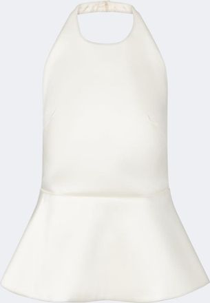 R&oacute;he R&oacute;he Bridal peplum halterneck top