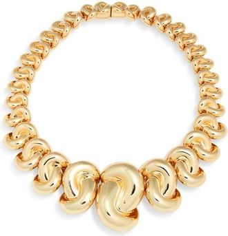 Jennifer Fisher Multi Knot Necklace in Yellow Gold at Nordstrom, Size 17