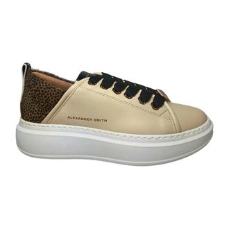 Alexander Smith Sneakers, female, Beige, Size: 7 US Sneaker Pelle