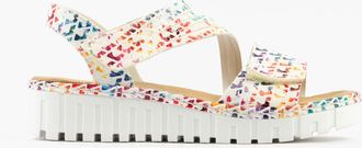 Rieker V1364-90 Womens Sandals Multi - Multicolour - Size UK 6.5