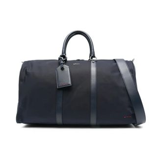 Kiton Weekend Bags, male, Blue, Size: ONE SIZE Gym Duffle Bag