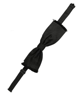 Dolce & Gabbana Pre-Tied Silk Bow Tie - Black