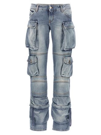 The Attico Womens Essie Jeans