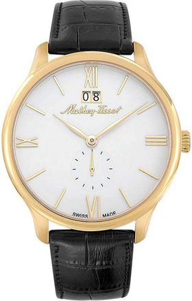 Mathey-Tissot Mens Edmond White Dial Watch
