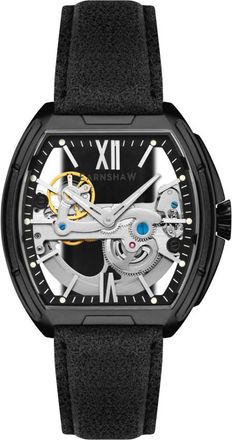 Earnshaw Knightsbridge Black Dial Mens Watch ES-8316-05