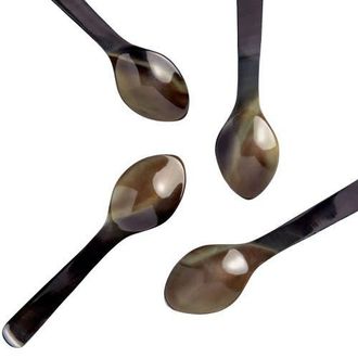 Be Home Horn Teaspoons - Set of 4 in Brown at Nordstrom