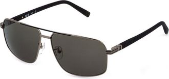 Fila SFID24 02A8 Mens Sunglasses Gold Size 62