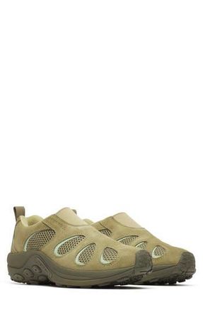 Merrell Jungle Moc Evo Vent Slip-On Sneaker in Olivine at Nordstrom Rack, Size 14.5 Womens / 13 Mens