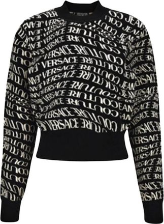 Versace Truien - Dames - Sweatshirts - Zwart - L - Hoodies & sweatvesten