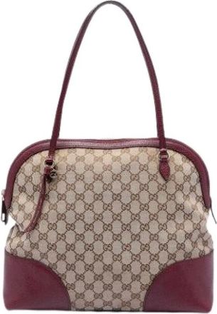 Gucci Pre-owned Handbags, female, Multicolor, Size: ONE SIZE Pre-owned Canvas Tote