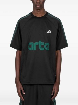 adidas x Arte Antwerp 3-stripes-logo T-shirt - Black