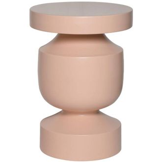 Sweeek Sweeek - Metal side table, Alma, Pink, 30.5x30.5x46.5 cm
