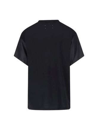 Maison Margiela Mens T-Shirts And Polos Black Fabric 1: Cotton
